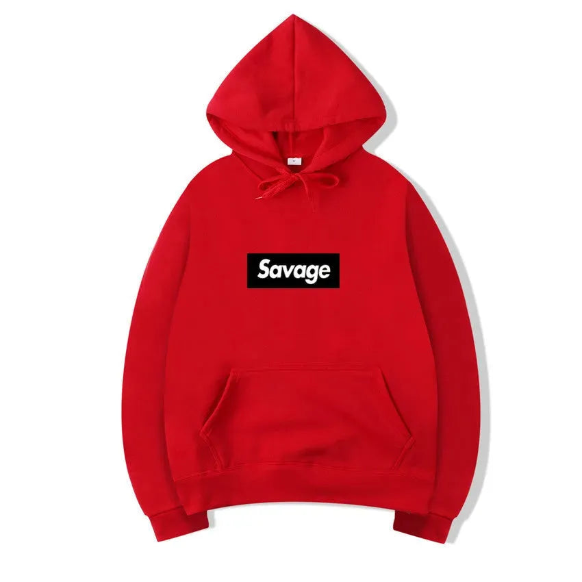 Hip Hop Hooded Sweatshirt with Letters - Bellarte Enchanté Hip Hop Hooded Sweatshirt with Letters